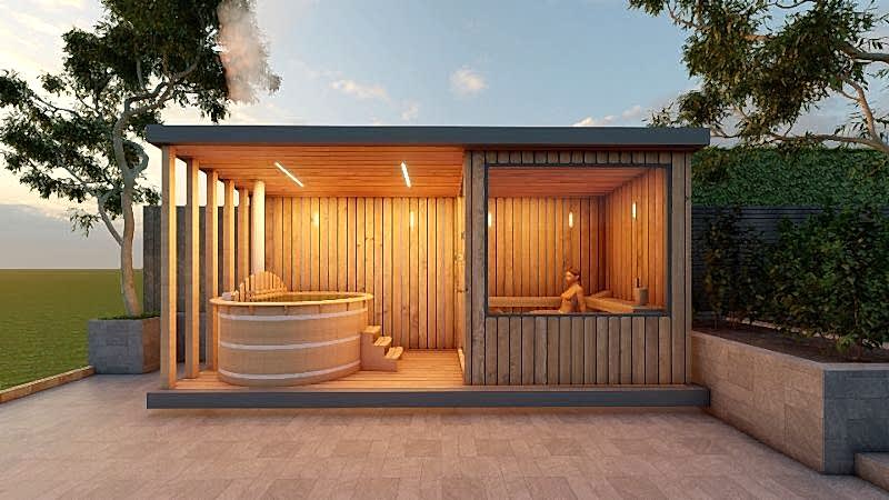 Outdoor Sauna & Spa